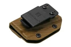 Clip And Carry Kydex Sheath Leatherman Raptor, Carbon Fiber Brown LRAPTOR-CF-BRN Belt Holster -Morakniv Knives Sale CALRAPTOR CF BRN 03 clipandcarry