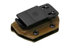 Clip And Carry Kydex Sheath Leatherman Signal, Carbon Fiber Brown LSGNL-CF-BRN Belt Holster -Morakniv Knives Sale CALSGNL CF BRN 03 clipandcarry