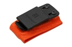 Clip And Carry Kydex Sheath Leatherman Skeletool, Carbon Fiber Orange LSKEL-CF-ORNG Belt Holster -Morakniv Knives Sale CALSKEL CF ORNG 03 clipandcarry