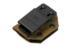 Clip And Carry Kydex Sheath Leatherman Wave, Wave Plus, Carbon Fiber Brown LWAVE-CF-BRN Belt Holster -Morakniv Knives Sale CALWAVE CF BRN 03 clipandcarry