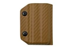 Clip And Carry Kydex Sheath SOG Powerlock, Carbon Fiber Brown SPWRLK-CF-BRN Belt Holster