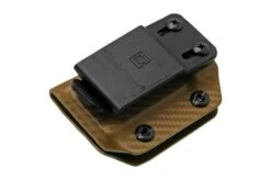 Clip And Carry Kydex Sheath SOG Powerlock, Carbon Fiber Brown SPWRLK-CF-BRN Belt Holster -Morakniv Knives Sale CASPWRLK CF BRN 03 clipandcarry