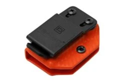 Clip And Carry Kydex Sheath Victorinox Spirit, Carbon Fiber Orange VSPIRIT-CF-ORNG Belt Holster -Morakniv Knives Sale CAVSPIRIT CF ORNG 03 clipandcarry