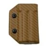 Clip And Carry Kydex Sheath Victorinox SwissTool, Carbon Fiber Brown VSTOOL-CF-BRN Belt Holster