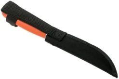 Case Utility Skinner, Orange Hunters, Textured Synthetic, 18504, LT281-6 SS Fixed Knife -Morakniv Knives Sale CE18504 07 case