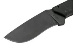 Case Winkler Recurve Utility No 6, 43177 Harry Bologna, Black Canvas Micarta, Leather Sheath Survival Knife -Morakniv Knives Sale CE43177 03 case