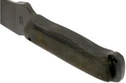 Case Winkler Recurve Utility No 6, 43177 Harry Bologna, Black Canvas Micarta, Leather Sheath Survival Knife -Morakniv Knives Sale CE43177 04 case winkler