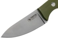 Casström Safari Olive G10 Hunting Knife 10607 Leather Sheath, Alan Wood Design -Morakniv Knives Sale CM10607 03 casstrom