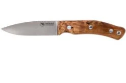 Casström No. 10 Swedish Forest Knife Curly Birch, 14C28N Flat Grind 13118