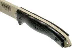 ESEE Model 5 Desert Tan Blade 3D Blood-Black G10 Survival Knife 5PDT-004 Kydex Sheath + Clip Plate -Morakniv Knives Sale EE 5PDT 004 05 esee knives