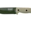 ESEE Model 5 OD Green Blade 3D Green Canvas Micarta Survival Knife 5POD-017 Kydex Sheath + Clip Plate