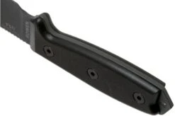 ESEE Model 3 Tactical Gunsmoke Black 3PTGB, Black G10 Handle And Kydex Sheath -Morakniv Knives Sale EE ESEE 3PTGB 04 esee knives