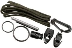 ESEE Izula Tactical Gunsmoke IZULA-TGK, Survival Kit With Sheath And Firesteel -Morakniv Knives Sale EE IZULA TGK 08 esee knives