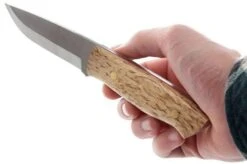 Brisa Trapper 95 - O1 Scandi- Curly Birch - 2054 -Morakniv Knives Sale ENZ 2054 06 enzo enz 2054 06