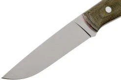 EnZo Trapper 115 - Elmax Flat - Green Canvas Micarta - 2067 With Firesteel -Morakniv Knives Sale ENZ 2067 03 enzo enz 2067 03