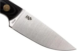 Brisa Necker 70, Black Micarta, Leather Sheath 9803 -Morakniv Knives Sale ENZ 9803 03 enzo enz 9803 03