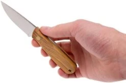 Brisa Necker 70 Flat - Olive - Leather Sheath - 9813 -Morakniv Knives Sale ENZ 9813 06 enzo enz 9813 06