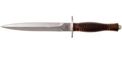 Fox Fairbairn Sykes FX-593 Wallnut Handle, Hill Knives Design