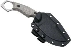 Fox Knives Monkey Thumper FX-633MOD OD Green Canvas Micarta Fixed Knife, Ken Vehikite Design -Morakniv Knives Sale FOFX 633MOD 06 fox knives