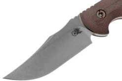 Rick Hinderer The Emmett, CPM 20CV, Burgundy Micarta Hunting Knife -Morakniv Knives Sale HRK EM BYM 03 rick hinderer knives