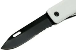 The James Brand Ellis, White G10 + Black Pocket Knife -Morakniv Knives Sale JAKELLG10W 03 the james brand