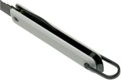 The James Brand Ellis, White G10 + Black Pocket Knife -Morakniv Knives Sale JAKELLG10W 05 the james brand