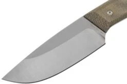 The James Brand The Hell Gap Stainless + Od Green Micarta Fixed Knife -Morakniv Knives Sale JAKN107127 03 the james brand