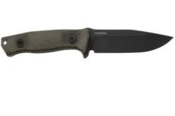 LionSteel M5B Sleipner Black, Green Canvas Micarta Survival Knife -Morakniv Knives Sale LI M5B CVG 02 lionsteel