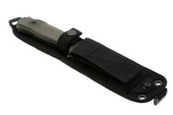 LionSteel M5B Sleipner Black, Green Canvas Micarta Survival Knife -Morakniv Knives Sale LI M5B CVG 06 lionsteel