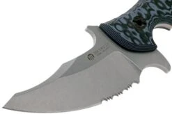 Maserin Badger 940-G10G Grey G10 Fixed Knife, Alessandro Zanin Design -Morakniv Knives Sale ME 940 G10G 03 maserin