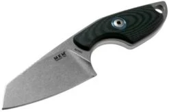 MKM Mikro 2 Wharncliffe, Stonewashed Black G10 Neck Knife, Jesper Voxnaes Design -Morakniv Knives Sale MMK MR02 GBK 03 mkm knives