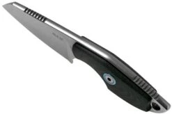 MKM Mikro 2 Wharncliffe, Stonewashed Black G10 Neck Knife, Jesper Voxnaes Design -Morakniv Knives Sale MMK MR02 GBK 04 mkm knives