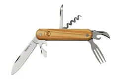 Mercury Multi-Tool Knife 913-6LC Olive Wood, 6 Functions, Pocket Knife