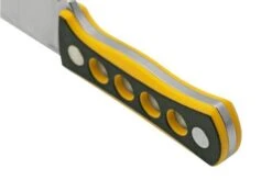 QSP Knife Canary QS141-A1 Stonewashed, Black Yellow G10, Neck Knife -Morakniv Knives Sale QS141 A1 04 qsp