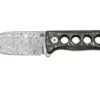 QSP Knife Canary QS141-E Damascus, Aluminium Foil Carbon Fibre, Neck Knife