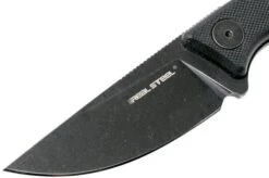 Real Steel Receptor 3551 Blackwashed Fixed Knife, Ostap Hel Design -Morakniv Knives Sale RL3551 03 real steel