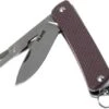 Ruike S22-N Brown Keychain Pocket Knife