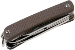 Ruike S31-N Brown Keychain Pocket Knife -Morakniv Knives Sale RUS31 N 04 ruike