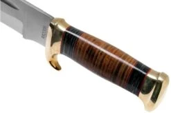 Rough Ryder Stacked Leather Bowie RR2006 Fixed Knife -Morakniv Knives Sale RY2006 05 rough ryder