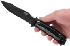 SOG Seal Strike Grey, Molded Sheath SS1001-CP -Morakniv Knives Sale SOG SS1001 CP 08 sog seal strike sog ss1001 cp 08