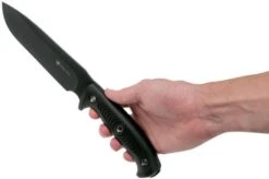 Steel Will Roamer 300-1BK Black Fixed Knife -Morakniv Knives Sale SWK R300 1BK 06 steel will knives