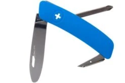 Swiza J02 Junior Swiss Pocket Knife, Blue -Morakniv Knives Sale SZJ02 BL 10 01 swiza szj02 bl 01