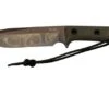 TRC Knives Apocalypse Apo Finish Elmax Green Canvas Micarta, Survival Knife