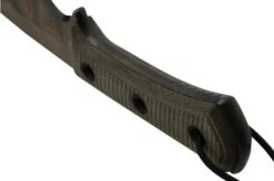 TRC Knives Apocalypse Apo Finish Elmax Green Canvas Micarta, Survival Knife -Morakniv Knives Sale TI AP AP MICGN 04 trc