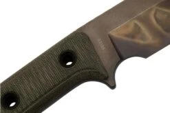 TRC Knives Apocalypse Apo Finish Elmax Green Canvas Micarta, Survival Knife -Morakniv Knives Sale TI AP AP MICGN 05 trc