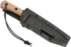 TRC Knives Apocalypse, Elmax Apocalypse Finish 2022 Biohazard Edition, Natural Canvas Micarta, Survival Knife -Morakniv Knives Sale TI AP NM APO 06 trc knives