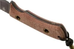 TRC Knives South Pole Apocalypse Finish 2021 Biohazard Edition, Elmax, Natural Canvas Micarta, Survival Knife -Morakniv Knives Sale TI SP NCM BHE 04 trc knives