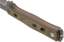 TOPS Knives B.O.B. Fieldcraft 154CM Green Canvas Micarta BROS-154-GCM Bushcraft Knife -Morakniv Knives Sale TK BROS 154 GCM 04 tops knives