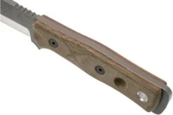 TOPS Knives B.O.B. Fieldcraft 154CM Green Canvas Micarta BROS-154-GCM Bushcraft Knife -Morakniv Knives Sale TK BROS 154 GCM 05 tops knives