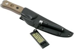 TOPS Knives B.O.B. Fieldcraft 154CM Green Canvas Micarta BROS-154-GCM Bushcraft Knife -Morakniv Knives Sale TK BROS 154 GCM 07 tops knives